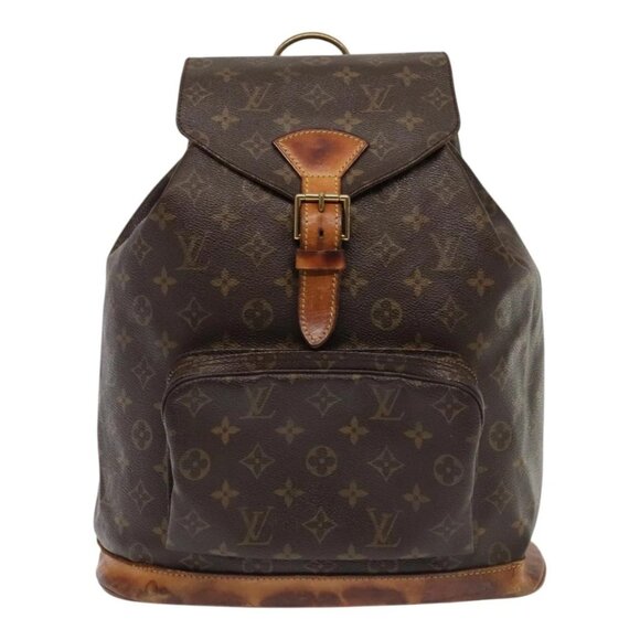 LOUIS VUITTON Monogram Montsouris GM Backpack - Picture 2 of 15